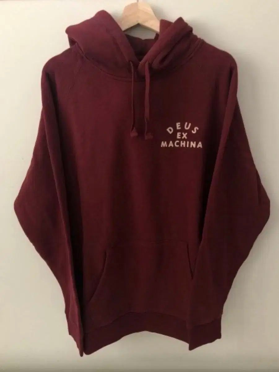 デウス フーディー Tシャツ バーガンディ S