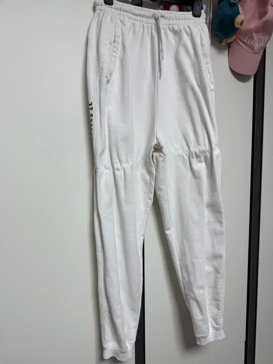 INSTANTFUNK インスタントファンク ピグメントダイング 白 フーディTシャツ パンツ セット MAAHADDERANG_COM