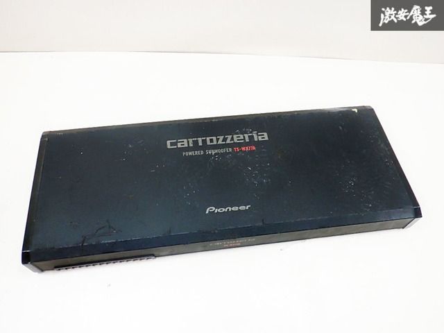 ! 保証付 carrozzeria カロッツェリア パワード サブウーハー TS-WX77A リモコン 電源コード付 棚E11