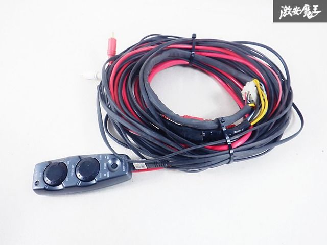 カロッツェリア サブウーファー TS-WX77A リモコン 配線有り　動作確認 動作OK! 保証付】carrozzeria カロッツェリア パワード サブ