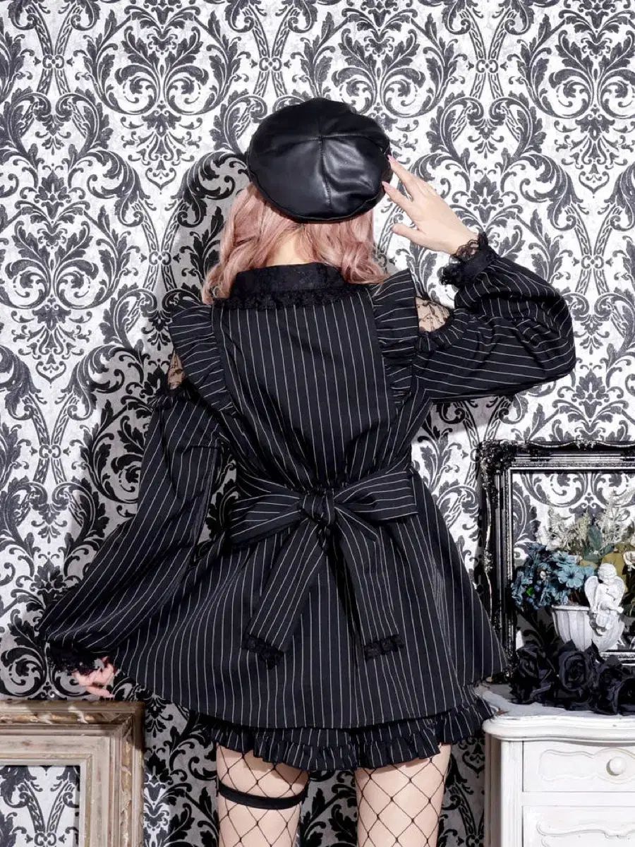 ノエミー ゴシック フリル セットアップ ブラック