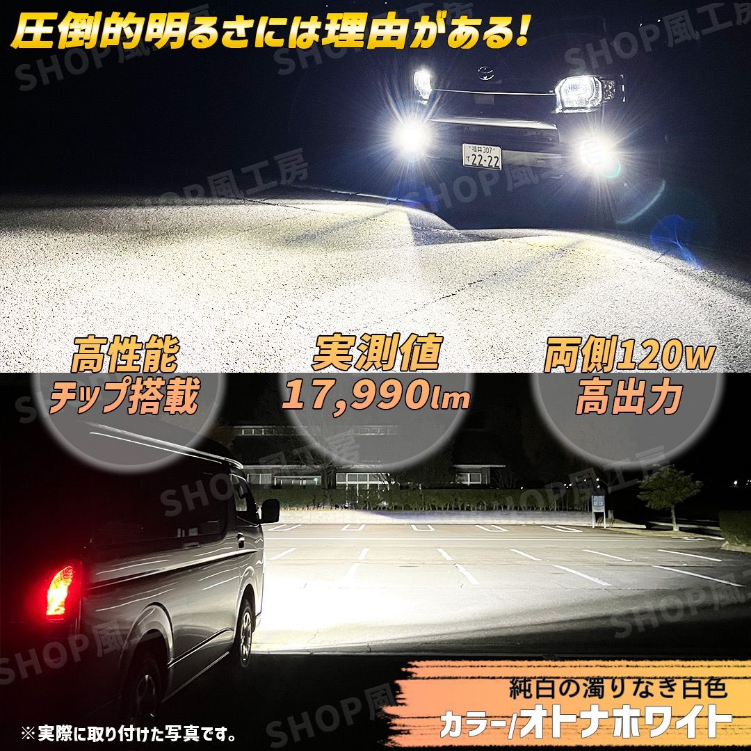 NUTSLAMP 車 フォグライト フォグランプ PSX26W LED イエロー