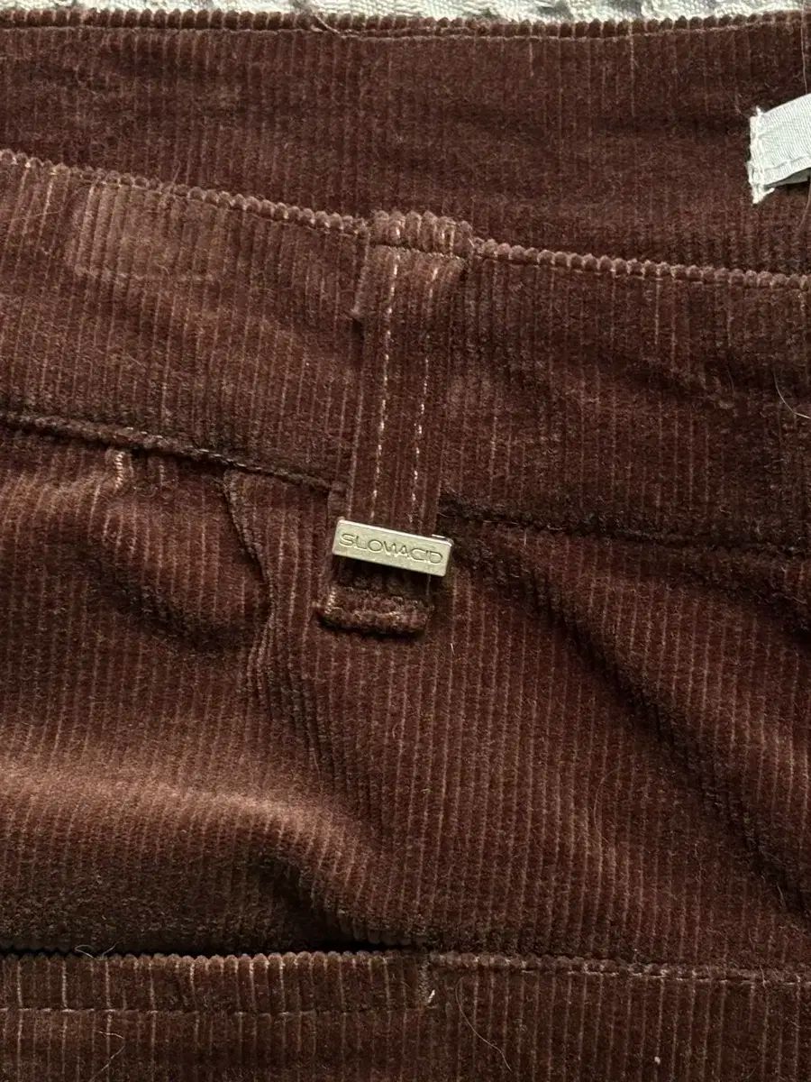  slowacid コーデュロイ カーゴ パンツ チノパン パンツ