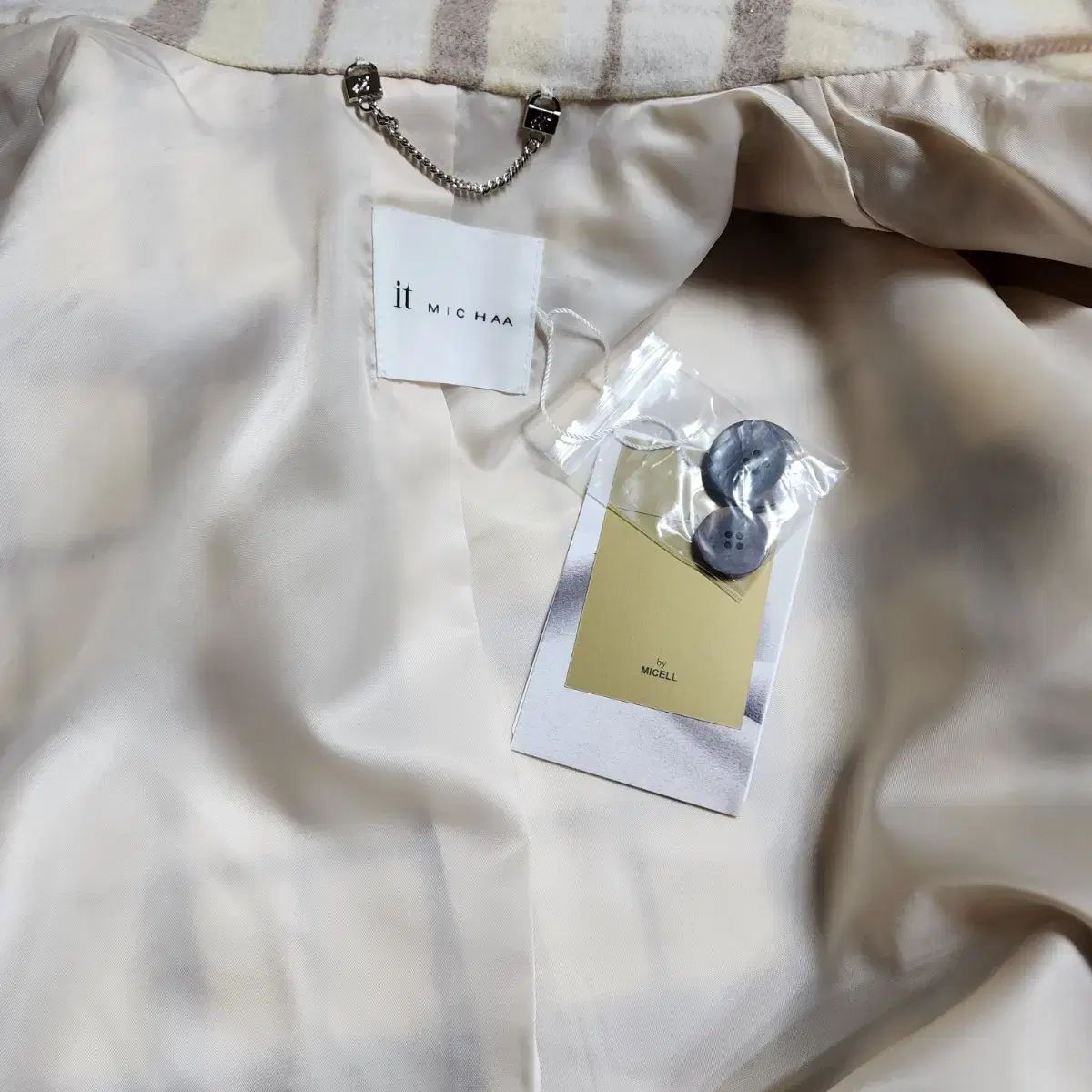 チェックコート ㅡ