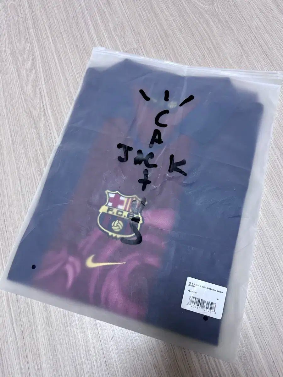 XL トラヴィススコット バルセロナ ジャージ