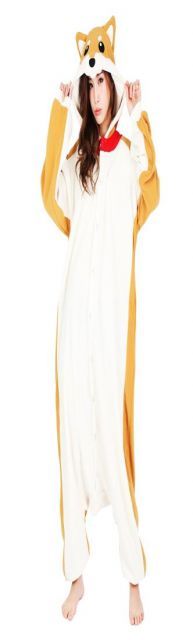 SAZAC サザック フリース アニマル 着ぐるみ 柴犬