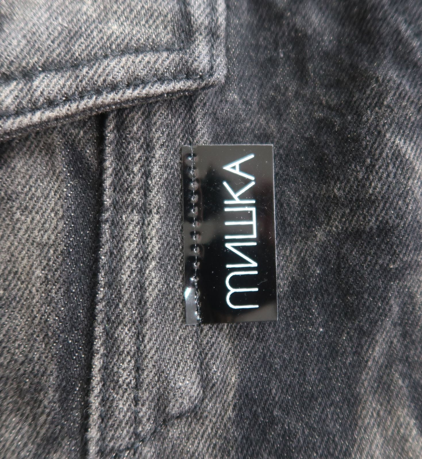 MISHKA ミシカ MSS200510 OVERSIZE ADDER プリント ブリーチ加工 