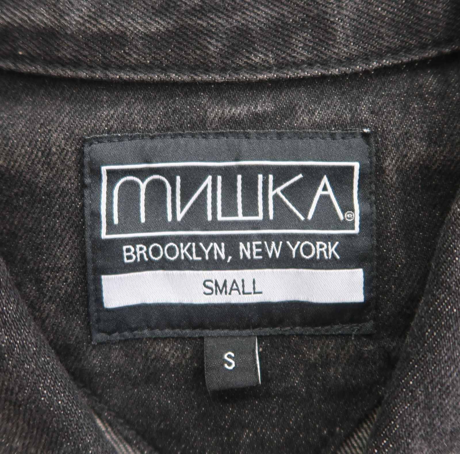 MISHKA ミシカ MSS200510 OVERSIZE ADDER プリント ブリーチ加工 
