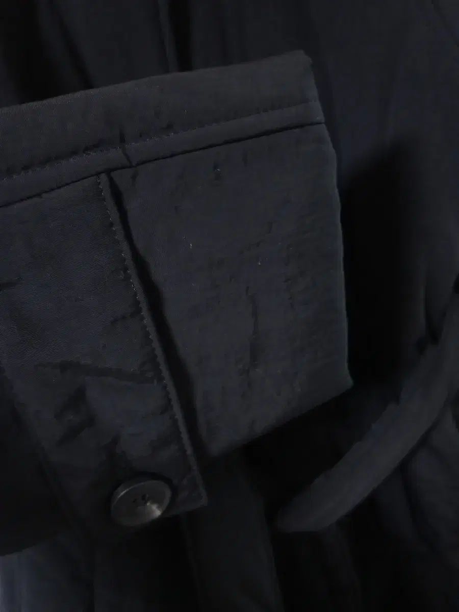 ブラック ベルト付き ロング 軽量ダウン GULLKHAN_COM