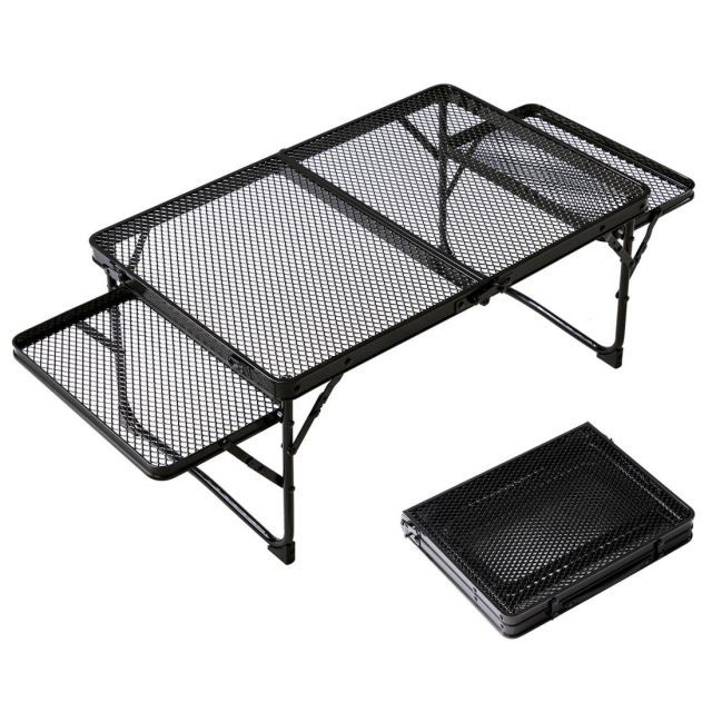 送料無料】TIMBER RIDGE キャンプ テーブル アウトドアテーブル サイド