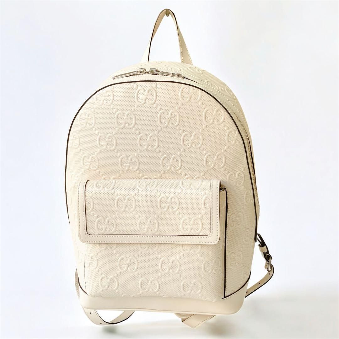 GUCCI グッチ GGエンボス バックパック 658579 鞄 リュック 人気