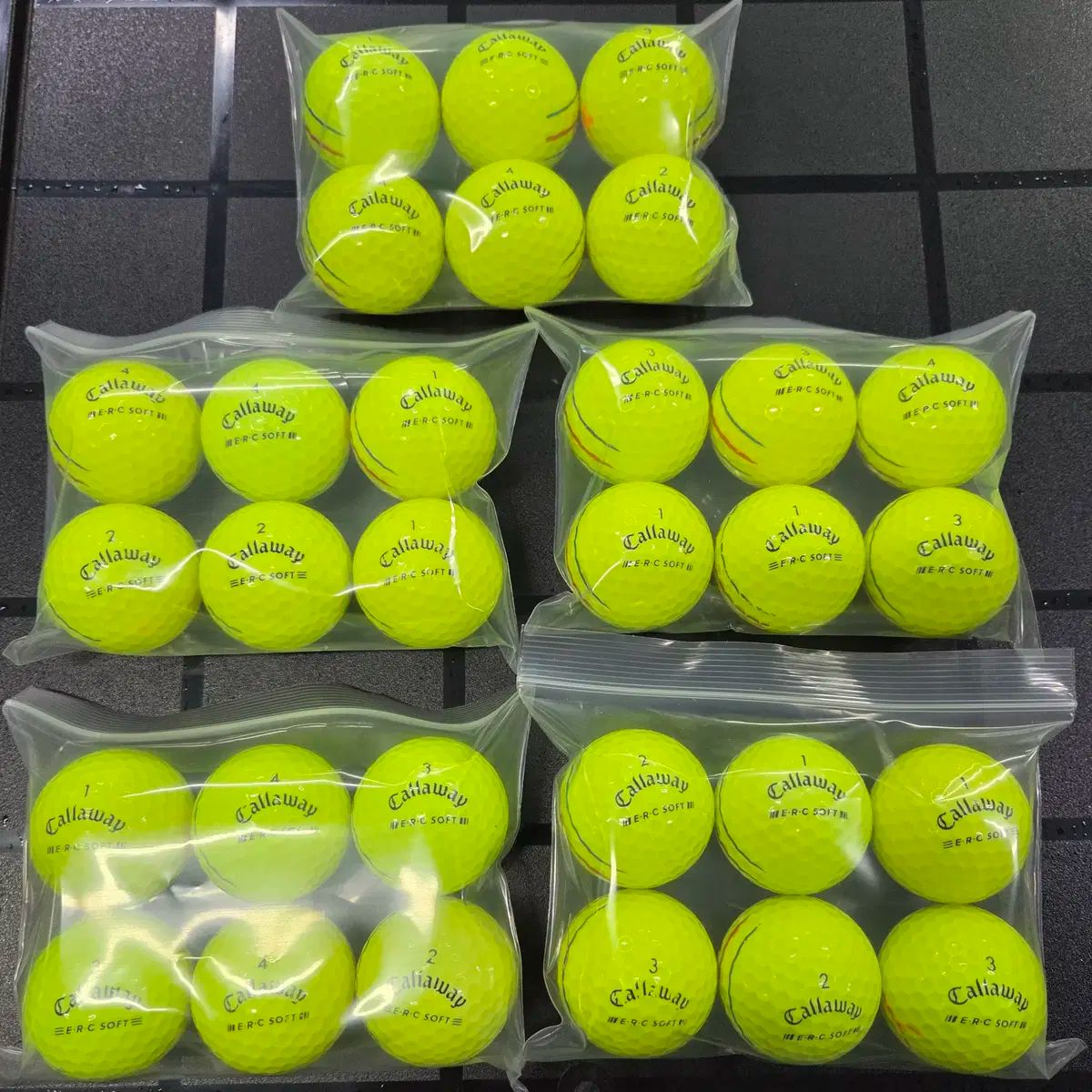 キャロウェイ A級 トリプルトラック 3本線 ロストボール 30球 ゴルフボール