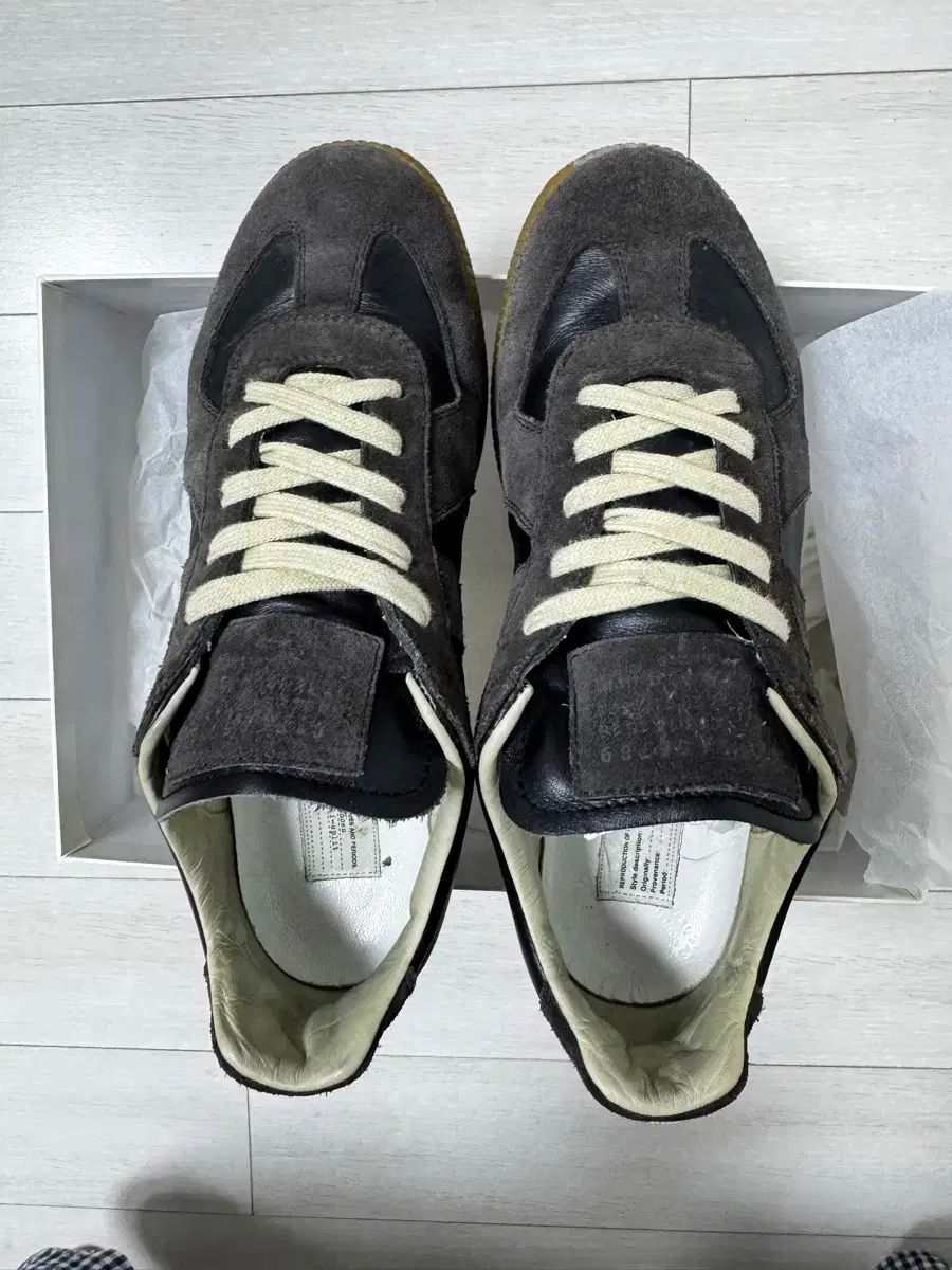  メゾンマルジェラ ドイツ軍 スニーカー 245 38 フラットシューズ バレエシューズ パンプス
