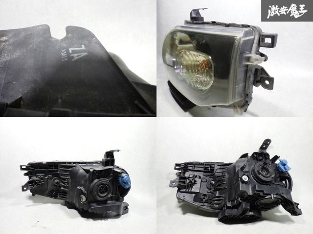 日産キューブ Z12 純正ヘッドライト STANLEY P8190 管♯359 日産