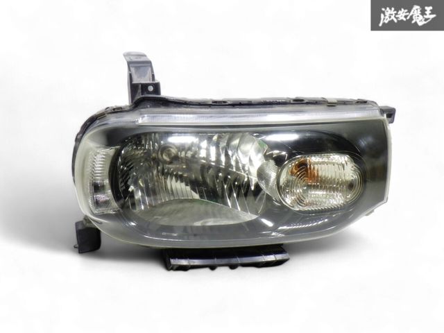 日産キューブ Z12 純正ヘッドライト STANLEY P8190 管♯359 日産