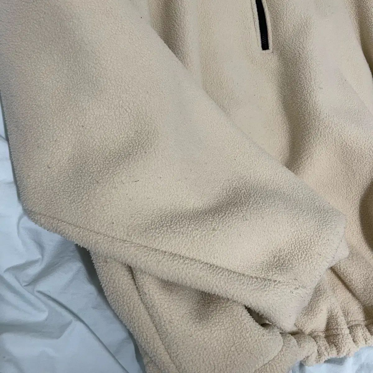 ラングラーフリースハーフジップアップセットアップ