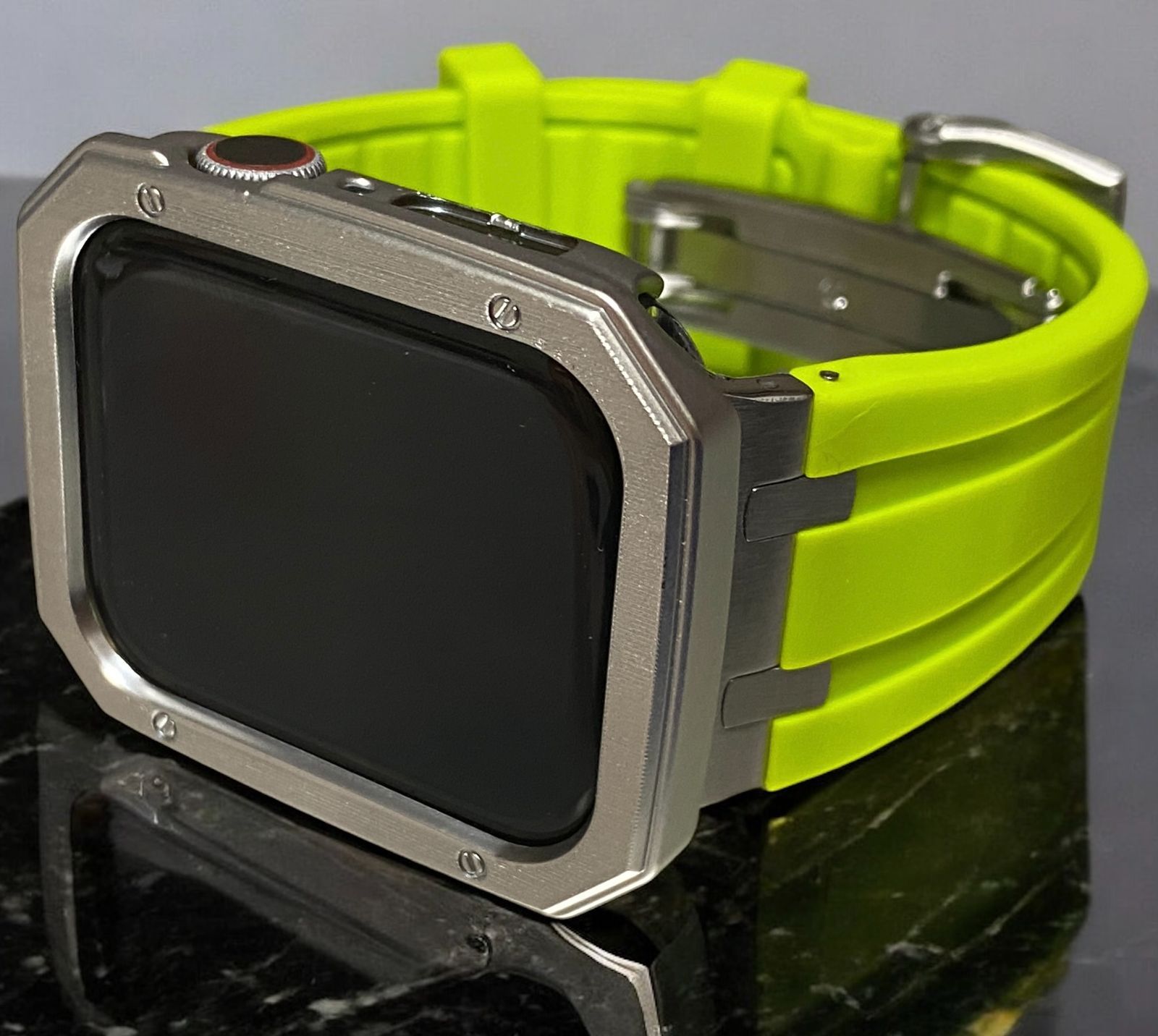 アップルウォッチ ラバーベルト カバー ウルトラ Apple Watchバンド 40 41 44 45 49mm ultra 214