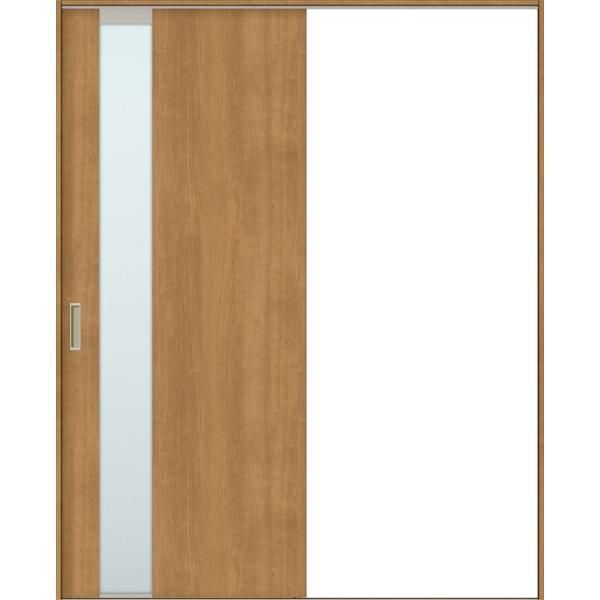 TA 室内引戸 Vレール方式 片引戸標準タイプ 鍵なし DSKH-EGT 1620 W 1 644mm × H 2 023mm NC枠 固定枠 LIXIL リクシル カスミガラス NC140 シリンダー錠 ツバ無薄敷居 右勝手