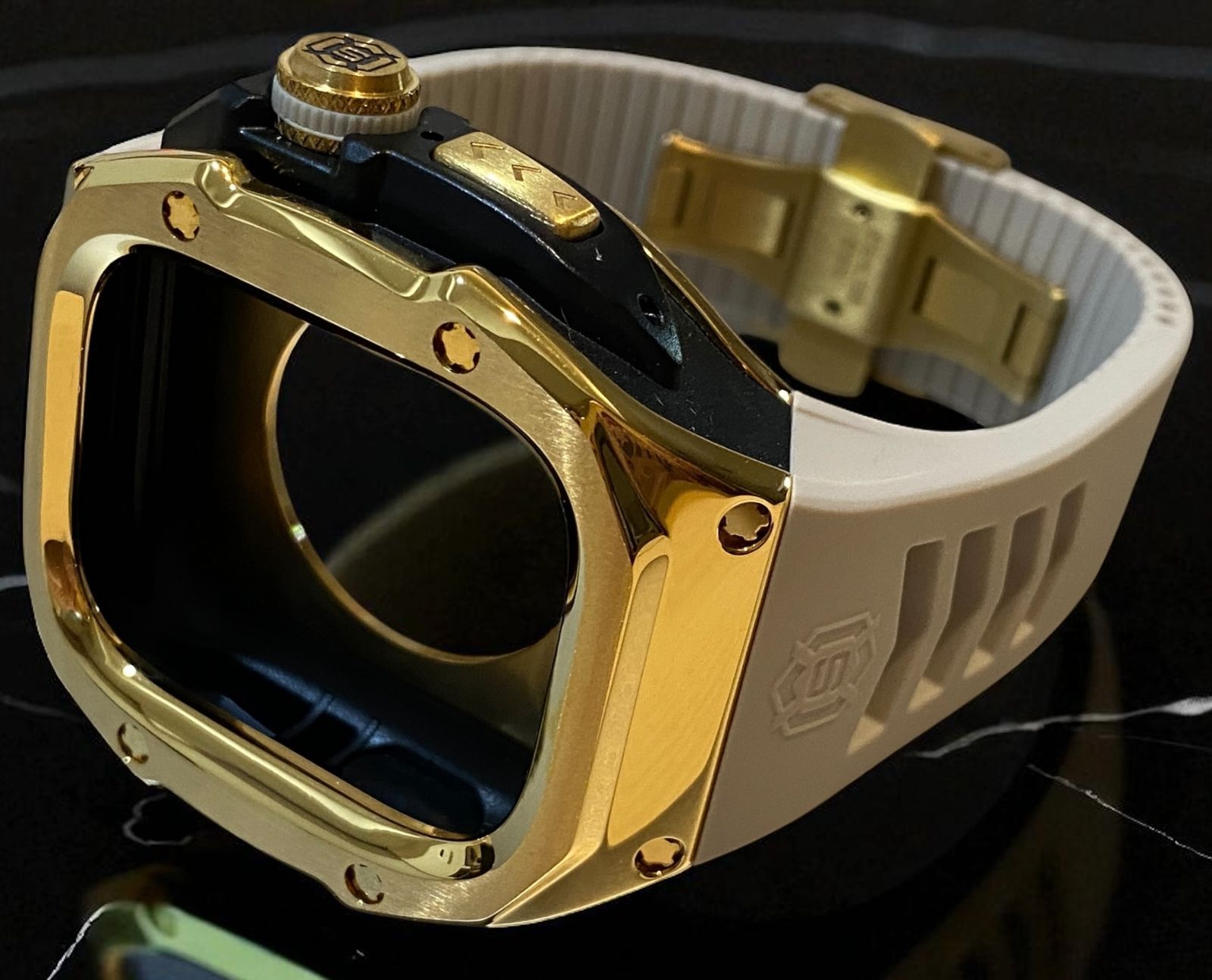 49ステンケースApple Watch Ultra アップルウォッチカバーバンド 1125