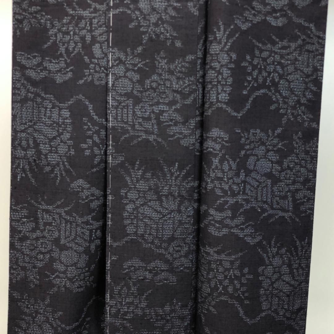 ⭐️未使用⭐️本場結城玉紬　結織苑　80亀甲　保証書　結城紬　袷　しつけ糸付き ⭐️未使用⭐️本場結城玉紬 結織苑 80亀甲 保証書 結城紬 袷