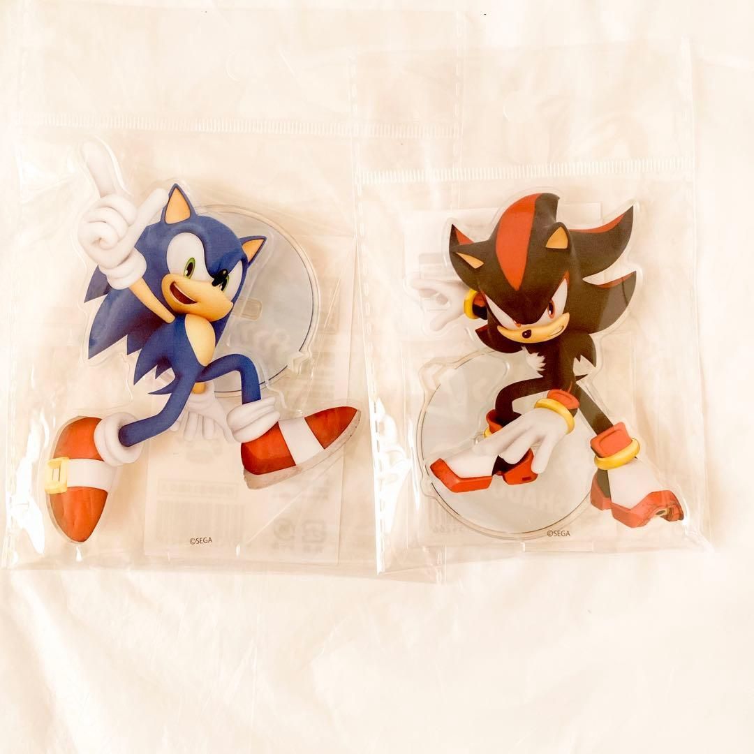 シャドウとソニック アクリルスタンド ソニックザヘッジホッグ
