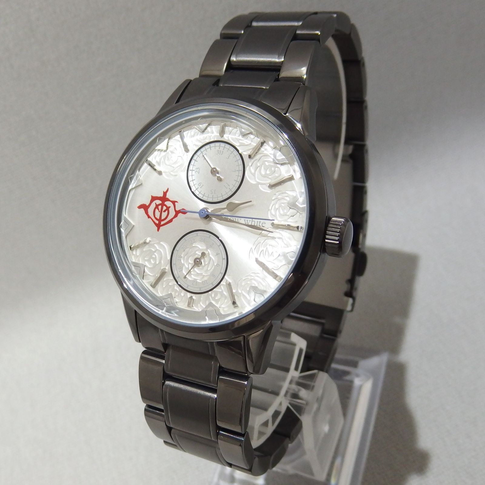 SQUARE ENIX SINoALICE スノウホワイト モデル 腕時計 ブラック シノアリス スクウェア エニックス