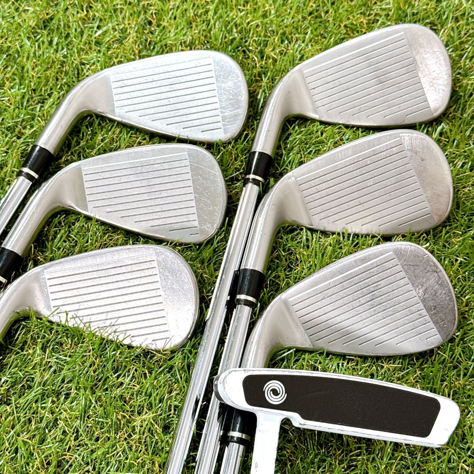 ゴルフクラブセット メンズ Callaway キャロウェイ XR NIKE ナイキ スリングショット フルセット 10本 キャディバッグ付き フレックスSR 男性 右利き K 036