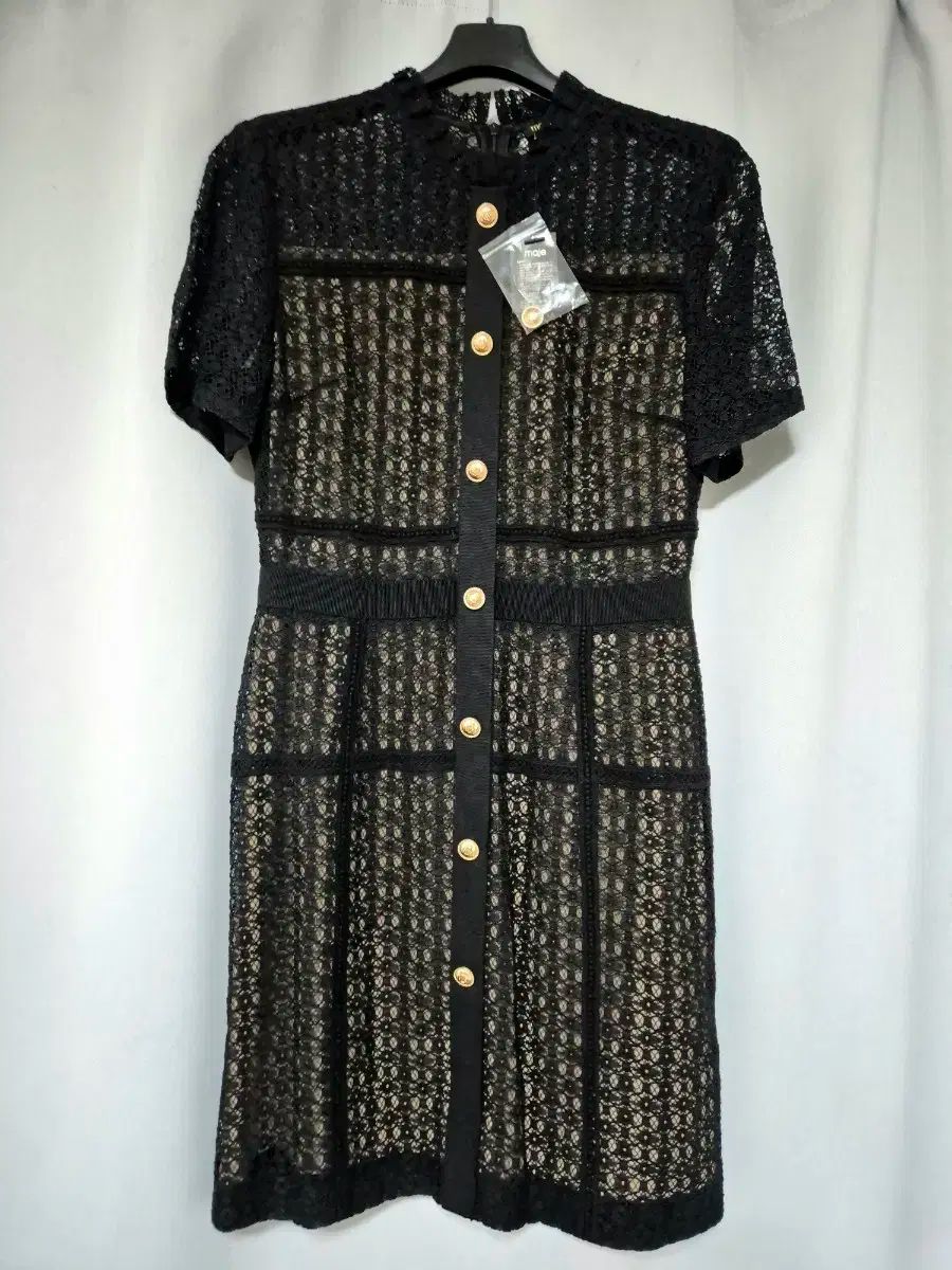 マージュ ブラック レースワンピース