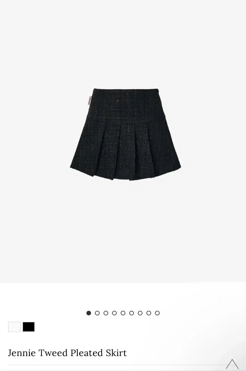 ニューオリン Jennie Tweed Pleated Skirt ツイード スカート