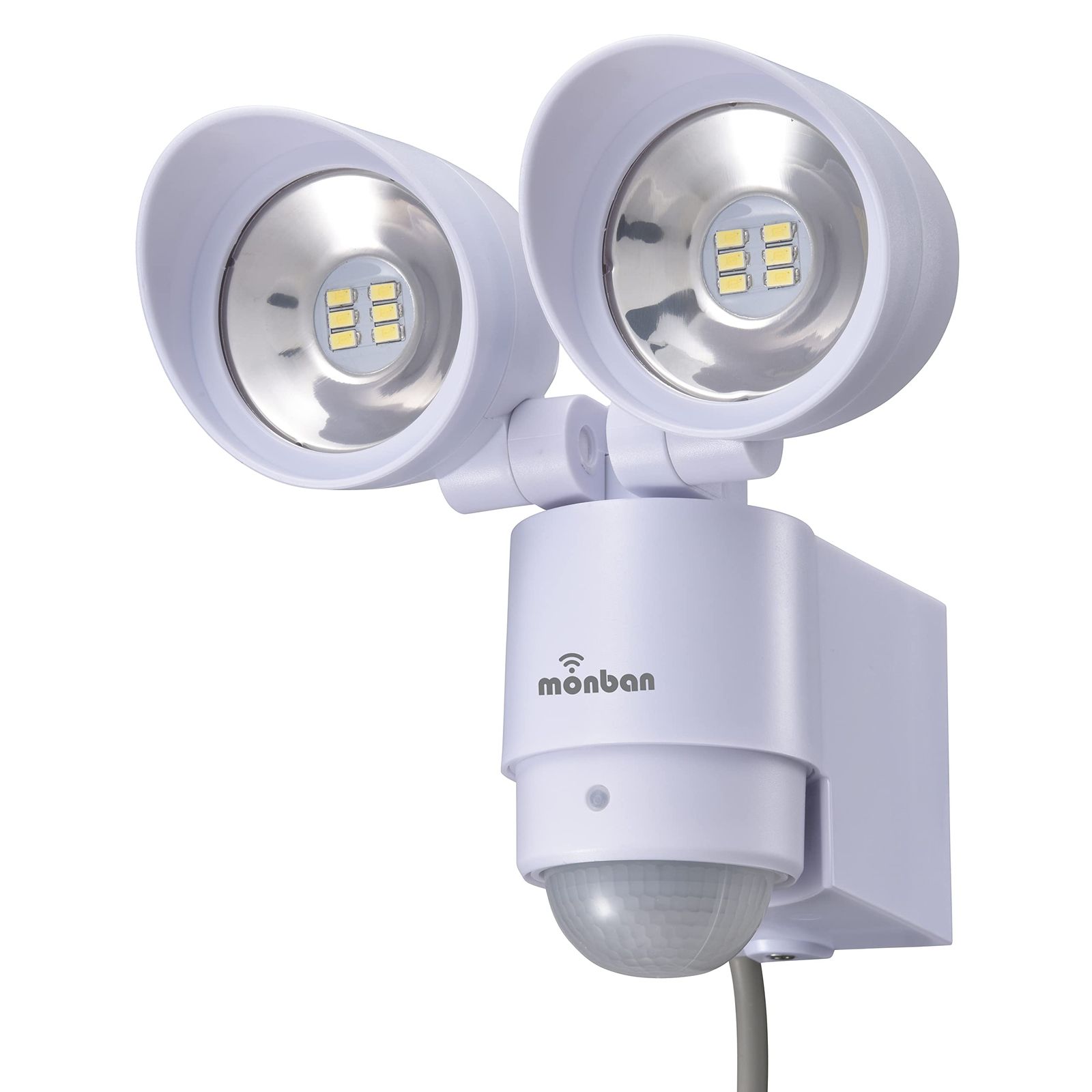 オーム電機 センサーライト ホワイト 外形寸法 幅14 8 高さ16 2 奥行16 cm