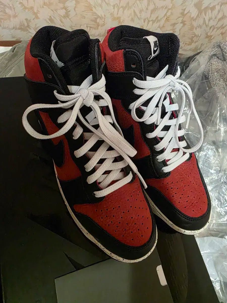 NIKE アンダーカバー ダンクハイ ジムレッド 26 5 cm