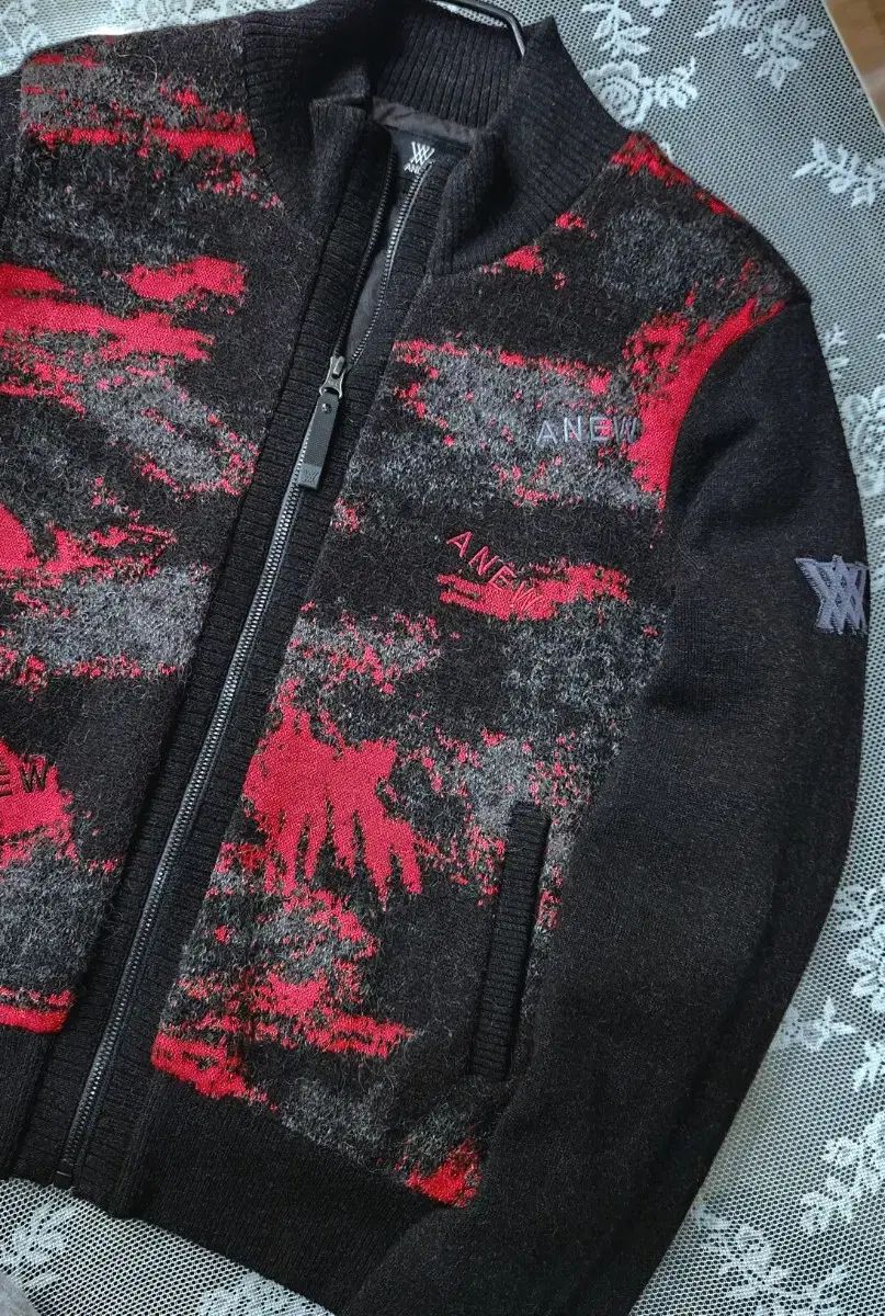 ANEW GOLF アニューゴルフ レディース ニット ジップアップ アウター L LLC-HASEGAWATOSO_COM