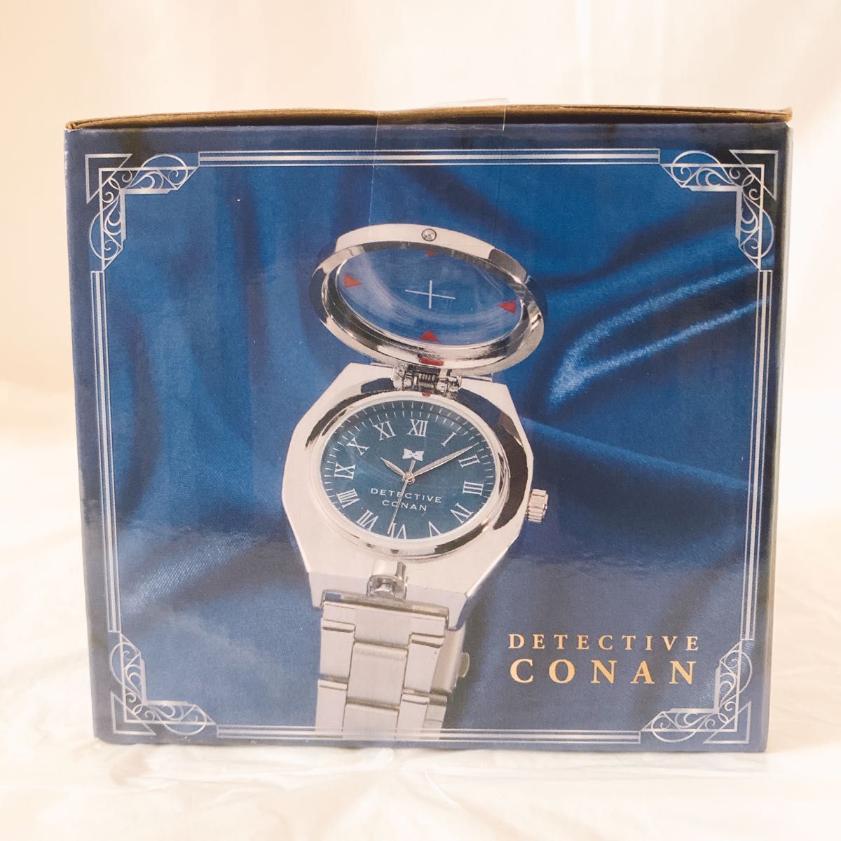 未開封 名探偵コナン 腕時計型麻酔銃 プラチナムザッカ リストウォッチ
