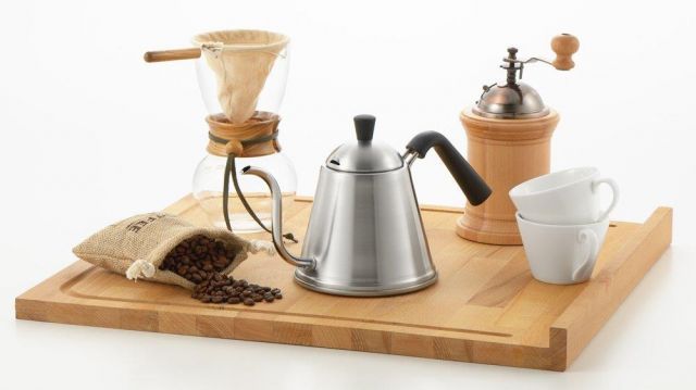 送料無料 ヨシカワ ステンレス ドリップポット 1.1L 細口 IH 直火対応 燕三条 日本製 郷技 ごうぎ YJ2557