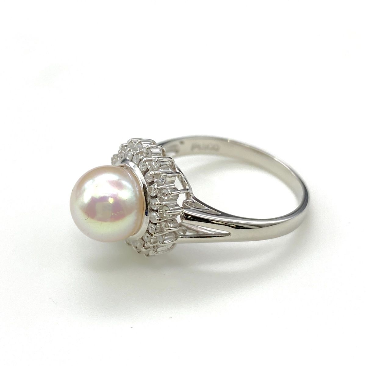 パール デザインリング