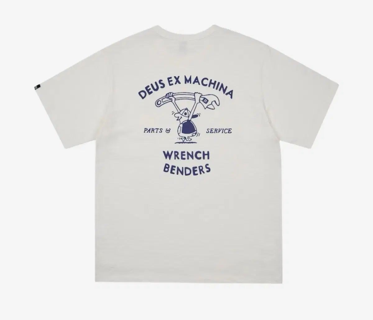 DEUS EX MACHINA レンチ 벤더스 Tシャツ 白 90 95