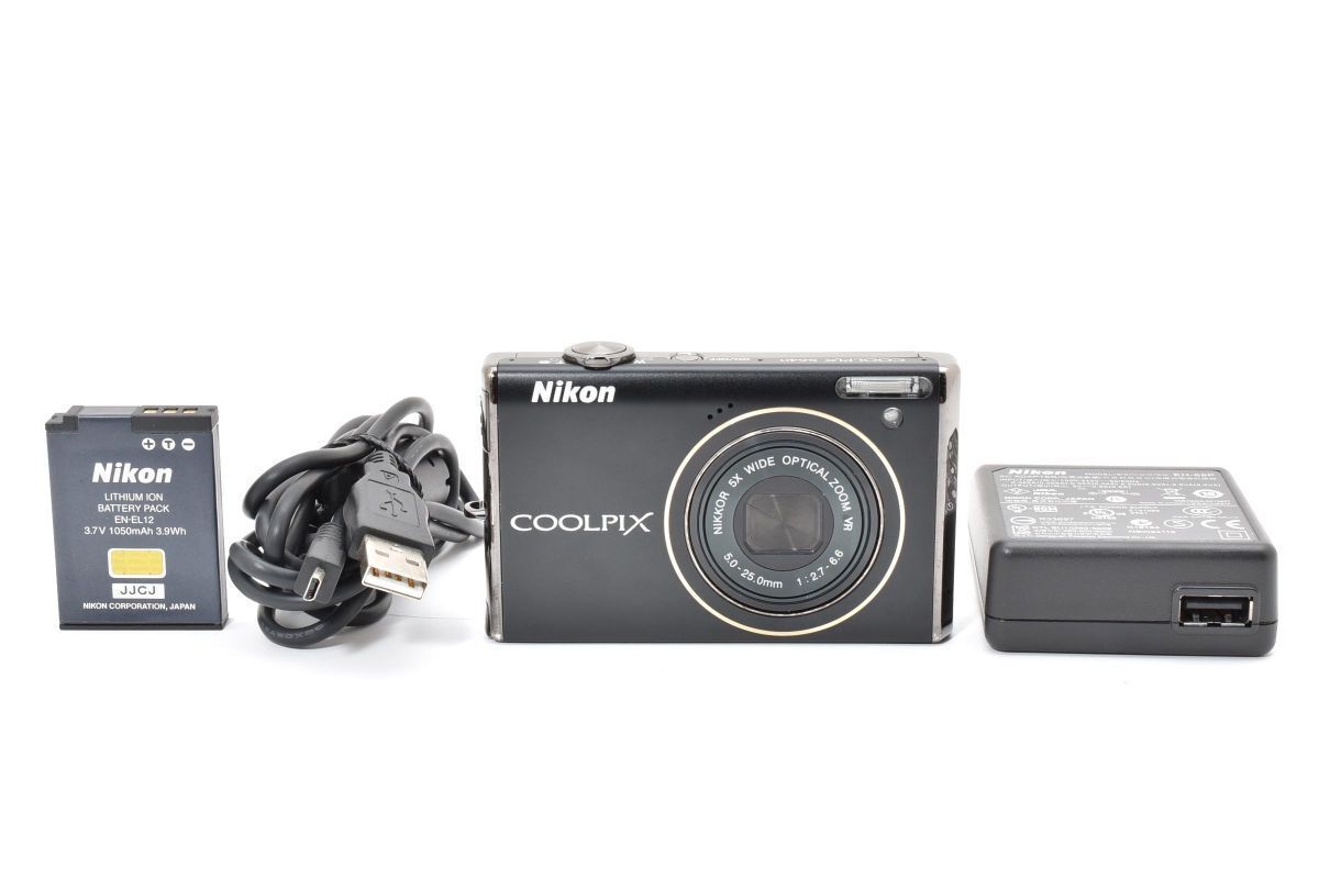 ｜ Nikon COOLPIX S640 クールピクス デジタルカメラ ディープブラック｜Y001