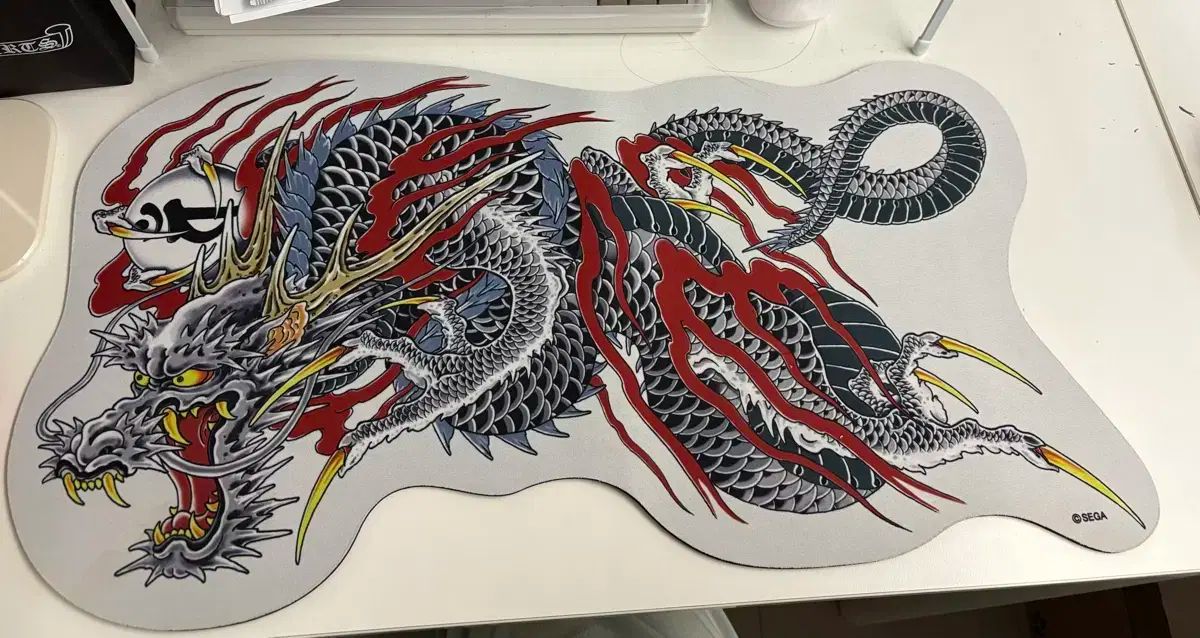 ドラゴンのように きりゅう かずま マウスパッド ロングパッド