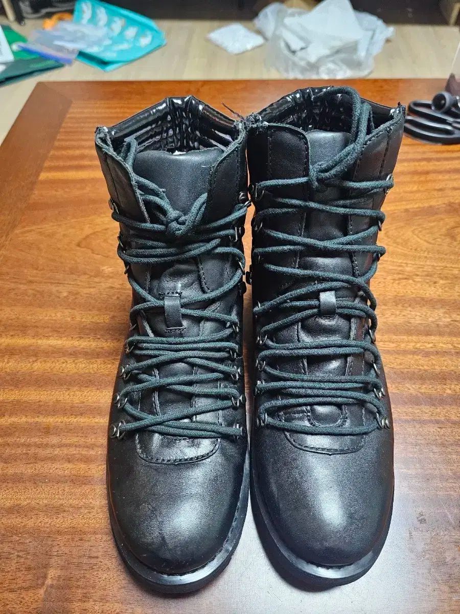 path finder ブラック レースアップ アンクル ブーツ 専門 用 登山靴 280ミリ