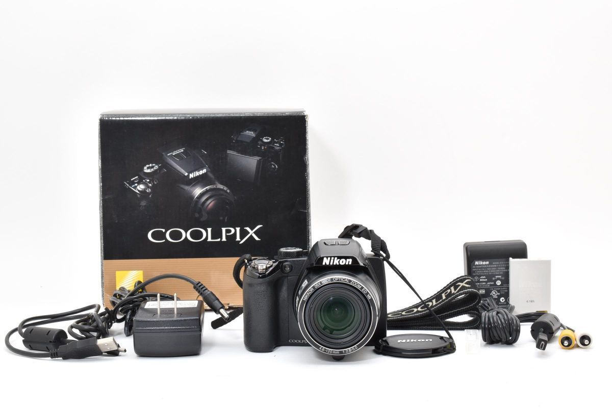 |Nikon COOLPIX P100 クールピクス デジタルカメラ ブラック |Y004