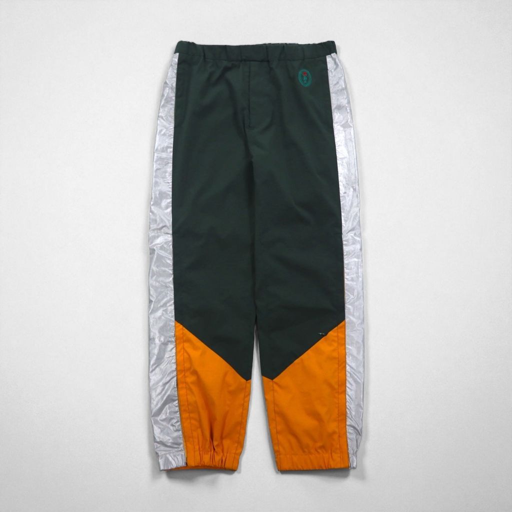 Black Weirdos 日本製 リフレクター トラックパンツ ジャージ L グリーン BLACKWEIRDOS Reflector Track Pants 19SS-PA06