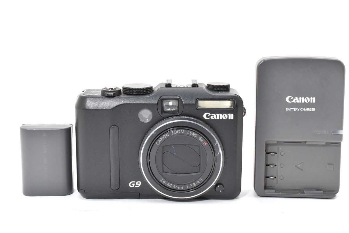 ｜ Cannon PowerShot G9 コンパクトデジタルカメラ ブラック ｜Y009