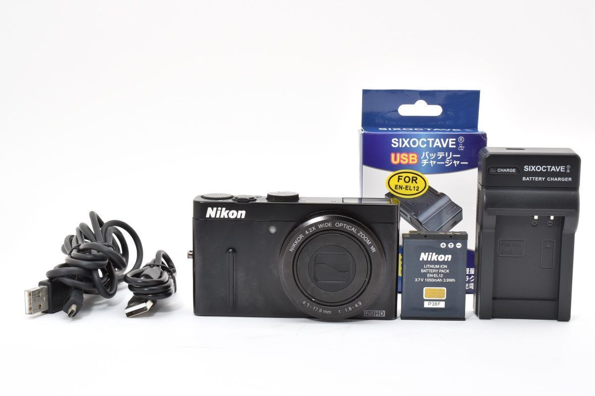 良品 ｜Nikon COOLPIX P300 1220万画素 広角24mm 光学4.2倍 F1.8レンズ