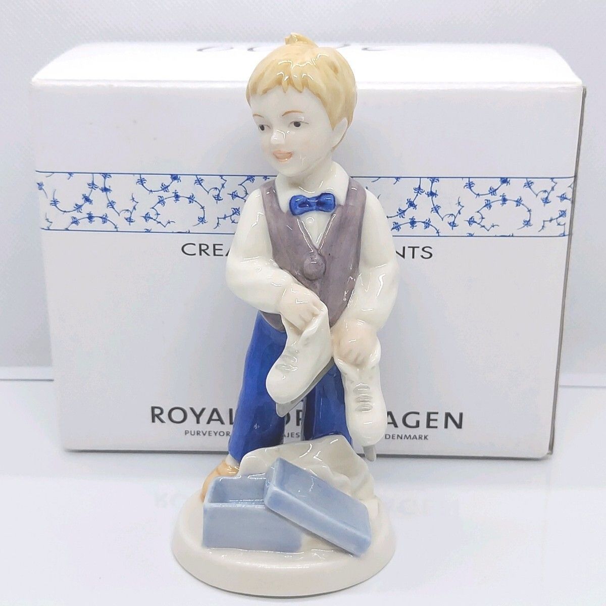 Amazon.co.jp: ロイヤルコペンハーゲン　スケート靴　スケート　フィギリン　男の子 フィギュアスケート靴 スポーツ アイススケート: - その他