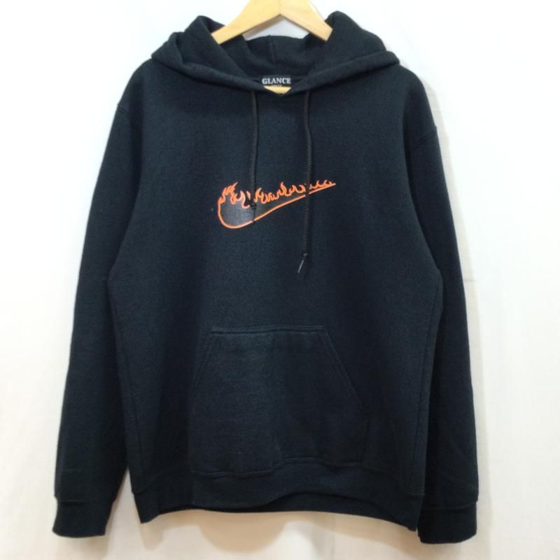 USED/古着 ＵＳＥＤ古着 パーカー 長袖 GLANCE TOKYO パーカー プルオーバー フーディー ファイアーパターン