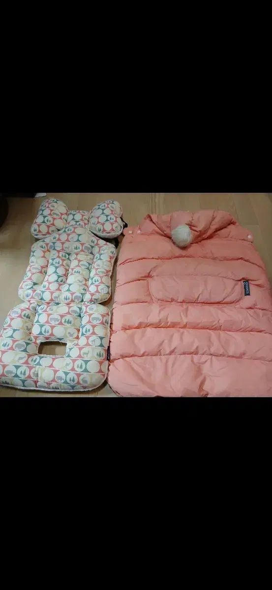 ボンポワン ベビーカー ライナー - フットマフ セット ベビー服