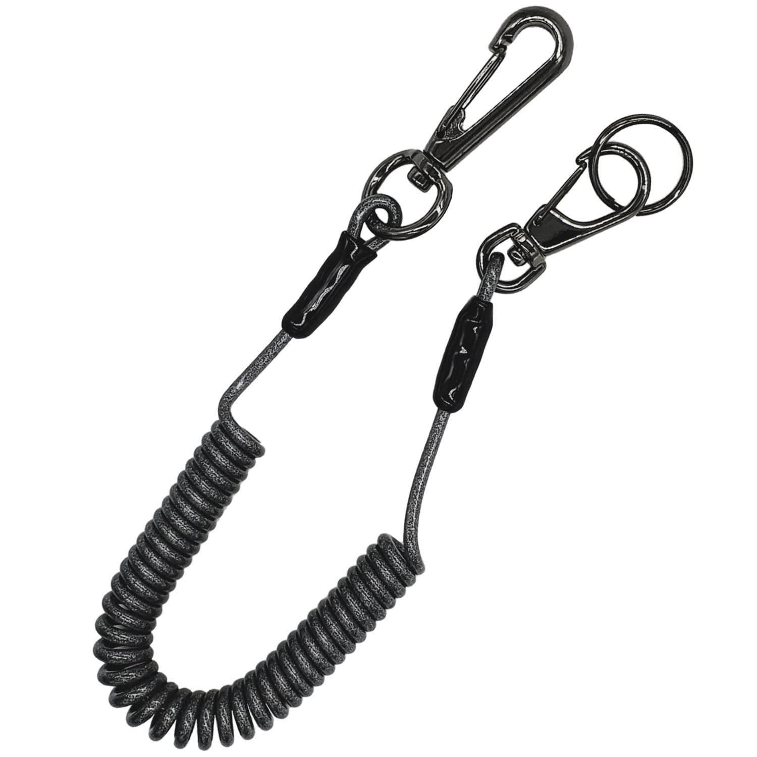 新品 BeyonMind スパナ 工具 落下防止 セーフティーコード ステンレスワイヤー入り 2本 / 安全対策 約330mm～1300mm 最大荷重約1 (日本製 MIND)