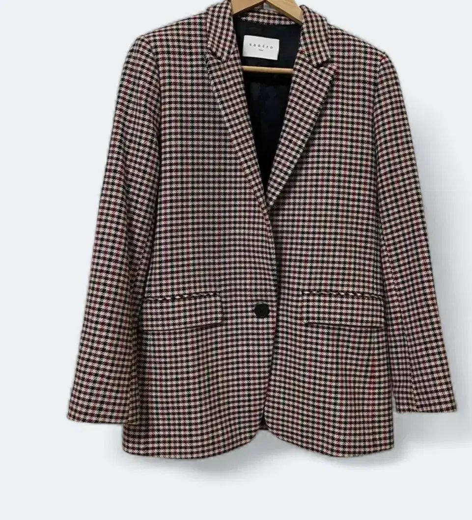 サンドロ CHECK ジャケット Classic ジャケット ドライ完了