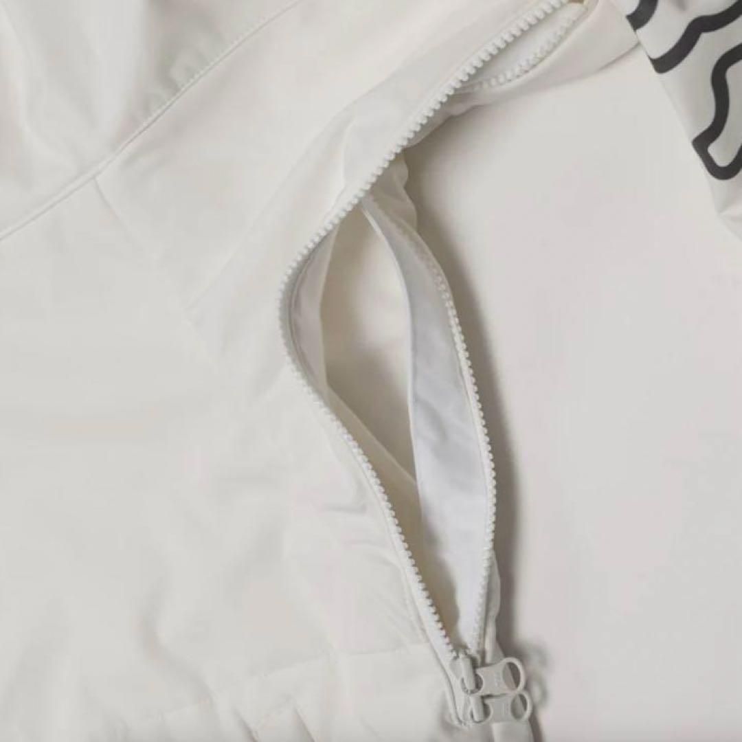 ゴルフ ウェア ムータ muta ボンディングパーカー M ユニセックス 白 メンズ レディス 温度調節 秋 冬 LLC-HASEGAWATOSO_COM