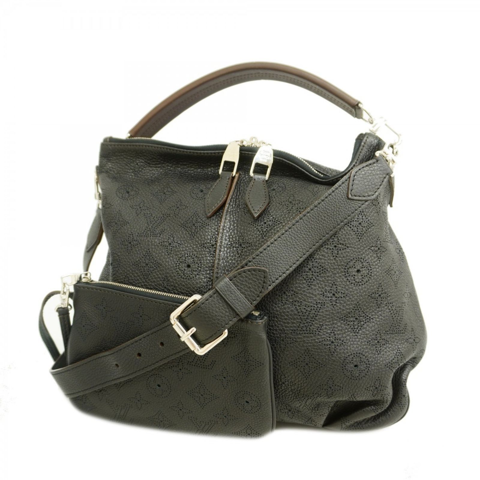 ルイヴィトン　モノグラムマヒナ セレネPM ハンドバッグ　2way アイボリー ルイヴィトン モノグラムマヒナ セレネPM ハンドバッグ 2way アイボリー